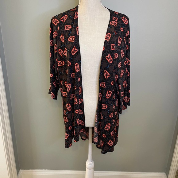 Lularoe Long Duster Cardigan - Picture 1 of 7